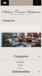Mobile Screenshot of antonvenoirinteriors.com